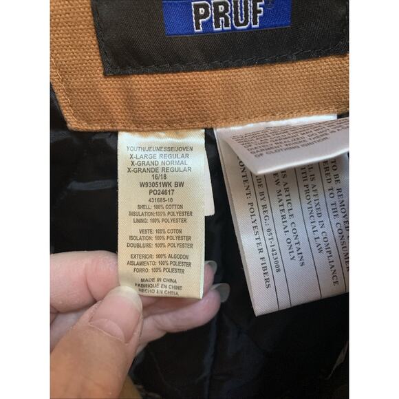 Vintage Walls Blizzard Pruf Insulated Hunting Snow Overalls Youth SZ XL (16/18) - Picture 7 of 8